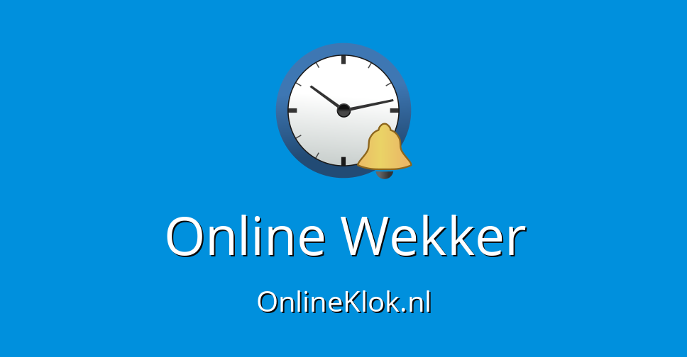 Temerity wetenschappelijk Gronden Online Wekker - OnlineKlok.nl