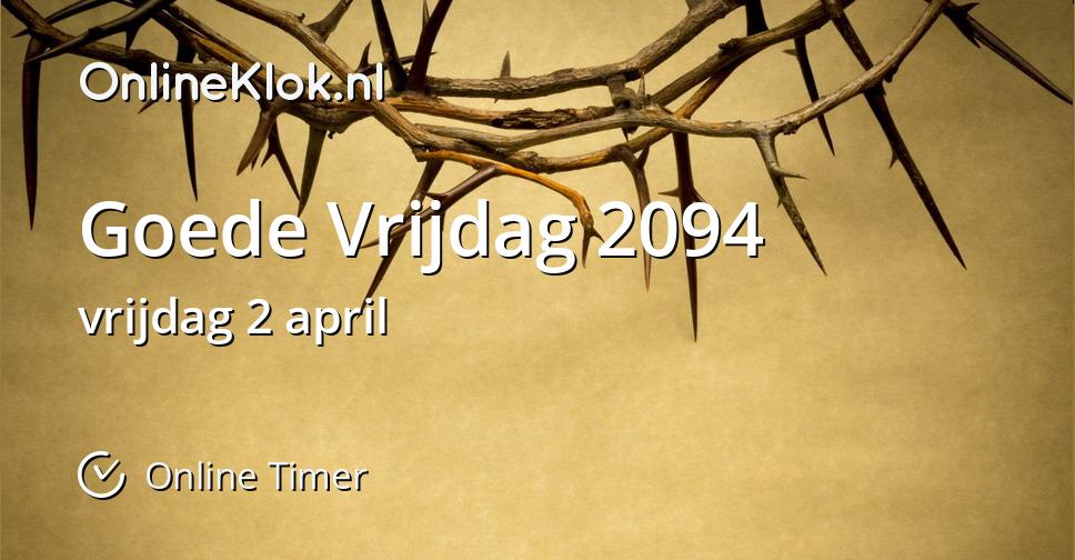 Goede Vrijdag 2094