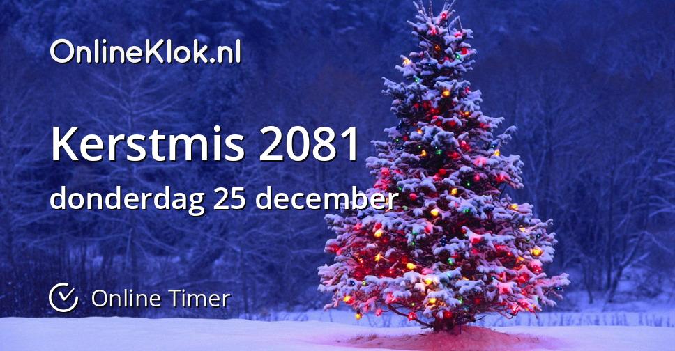 Kerstmis 2081