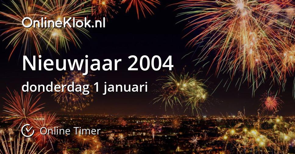 Nieuwjaar 2004