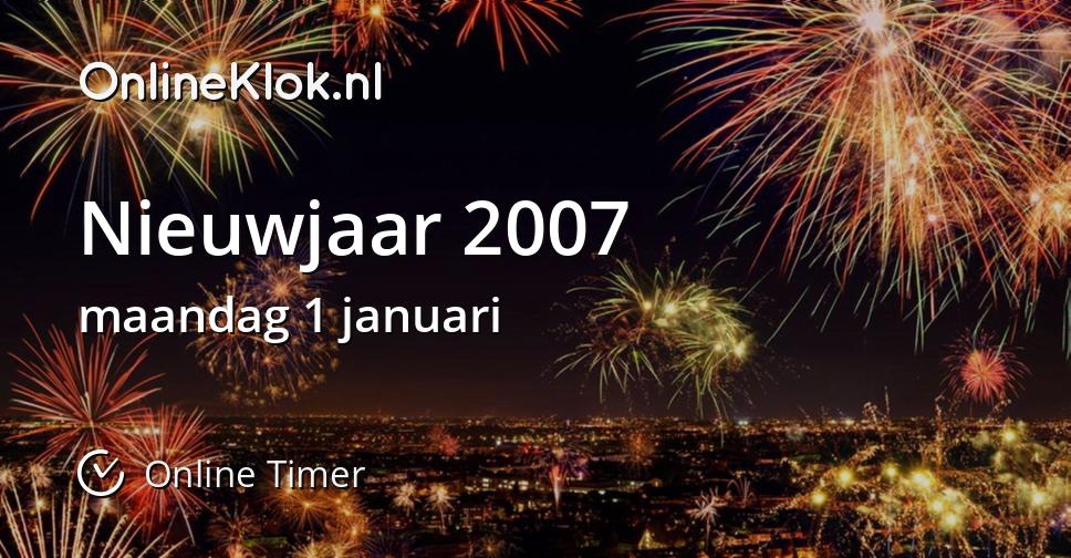 Nieuwjaar 2007