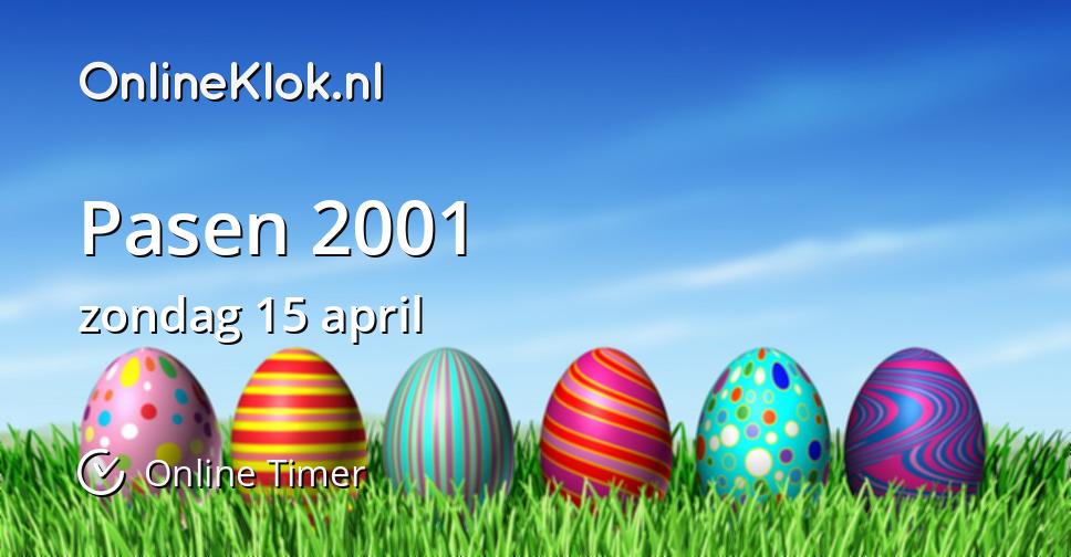 Pasen 2001